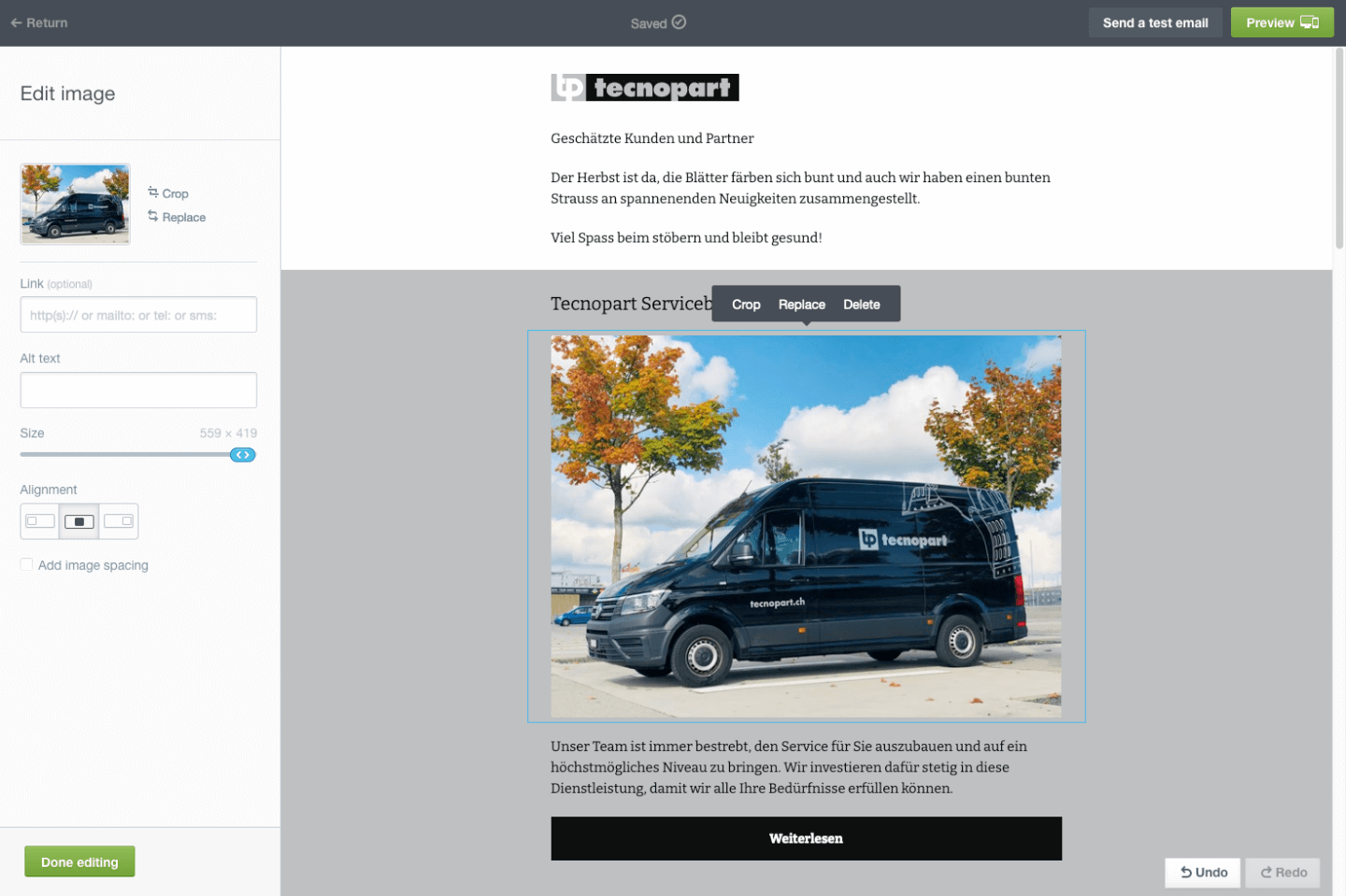 Newsletter erstellen